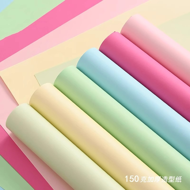 Thickened Stiff Shape Art Paper Flower Wrapping Paper Bouquet Flower Wrapping Kraft Paper Floral Materials