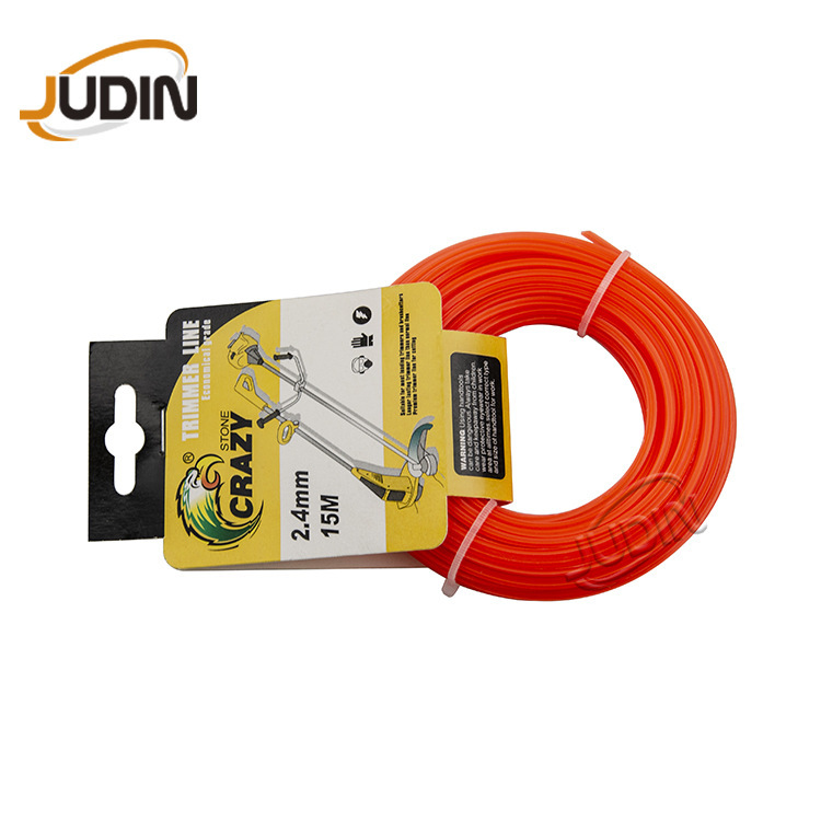 Picture of Mower line five-pointed star star manufacturer 15m elevator 2.0 mm-3.5mm nylon mower line