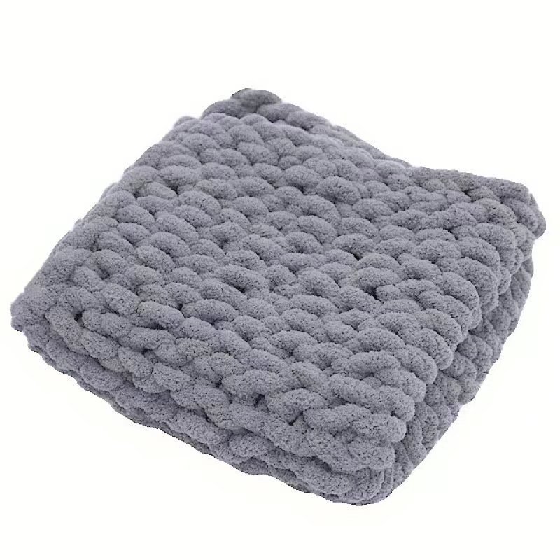 Picture of Ins Thick Ice Line Single 2CM Large Thick Blanket Line Chenille diy Mat Animal Nest Line Thick Wool Line