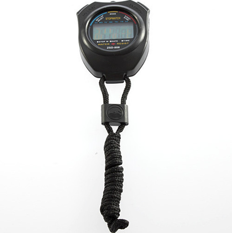 Picture of Positive speed stopwatch ZSD-808 double-channel student fitness training competition professional sports stopwatch waterproof timer