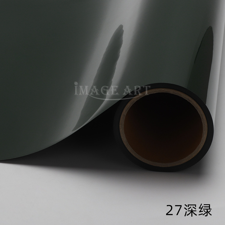 Picture of PU thermal transfer engraving film logo printing ordinary color engraving hot stamping film clothing T-shirt hot stamping film whole roll
