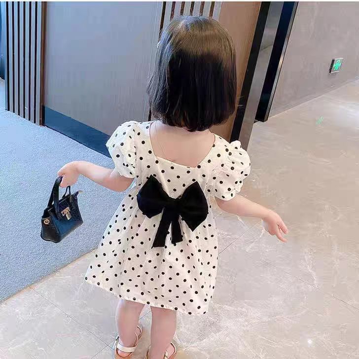 Picture of Girl's Princess dress Summer New Children's Short Skirt Butterfly Skirt Children's Online Popular Women's Treasure Summer Dress