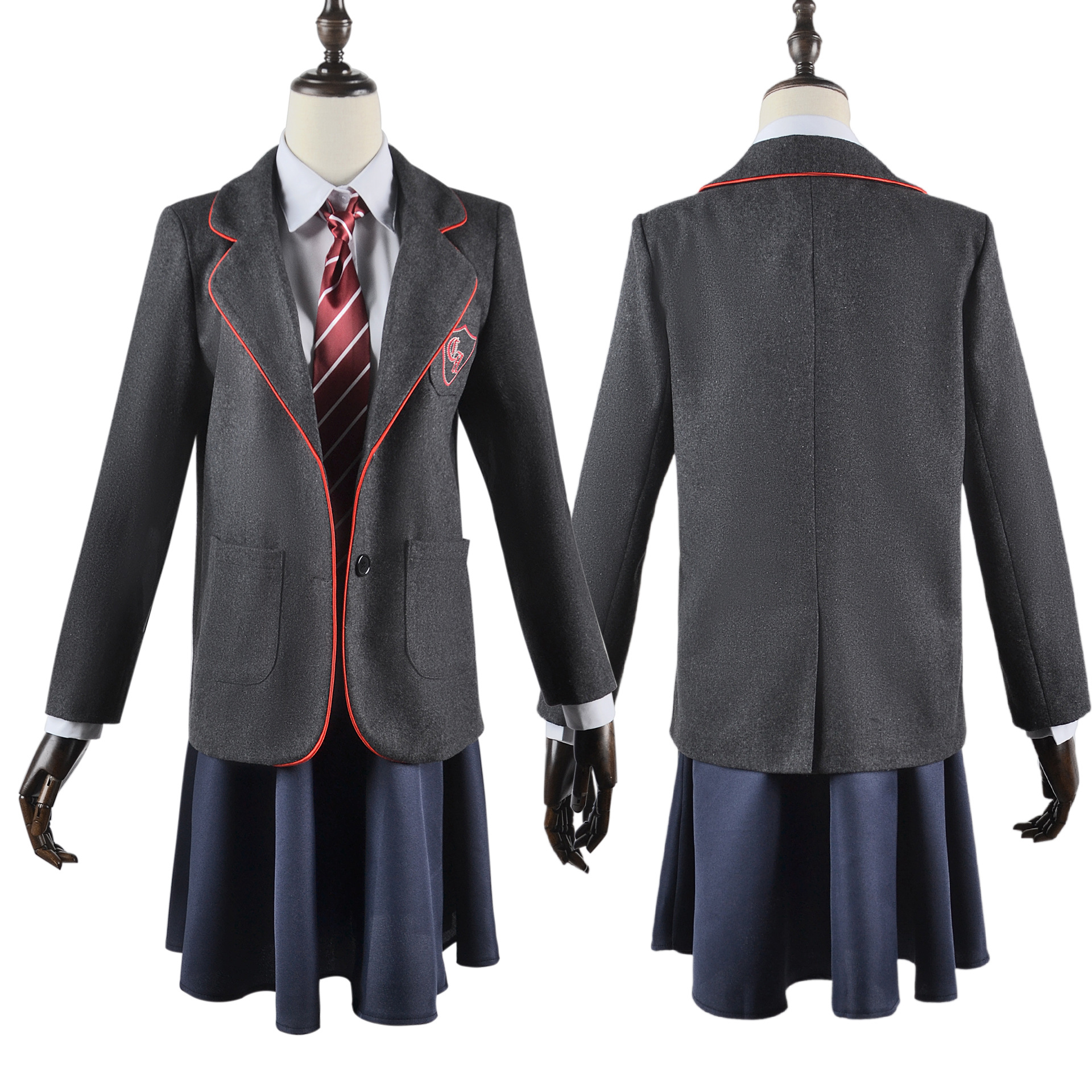 Picture of Beishui Trade Matilda cos Gray School Uniform Adult Children Code cosplay Uniform European and American Film and Television Uniform