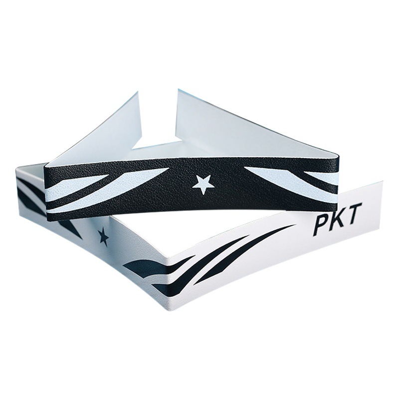 Racket head stickers badminton racket head protection stickers border anti-scratch feather line protection stickers wear-resistant racket frame stickers