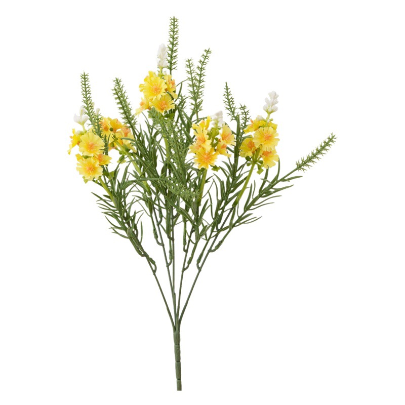 Picture of Baihuabang Simulation Plant Lavender Small Floral Water Grass Handmade Flower Foreign Trade Simulation Flower Ornaments Plastic Decorative Flower