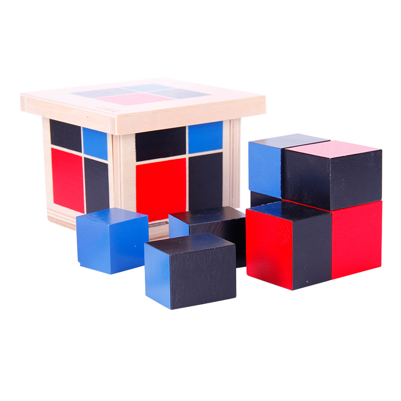 Kindergarten Children's Early Education Toys Sensory Binomial Wooden Teaching Aids Montessori Educational Toys Wooden Toys