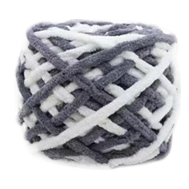 Wool thick single strand ice strip yarn crochet slippers cotton shoes hat scarf wool hand knitting 100g ball thread wholesale