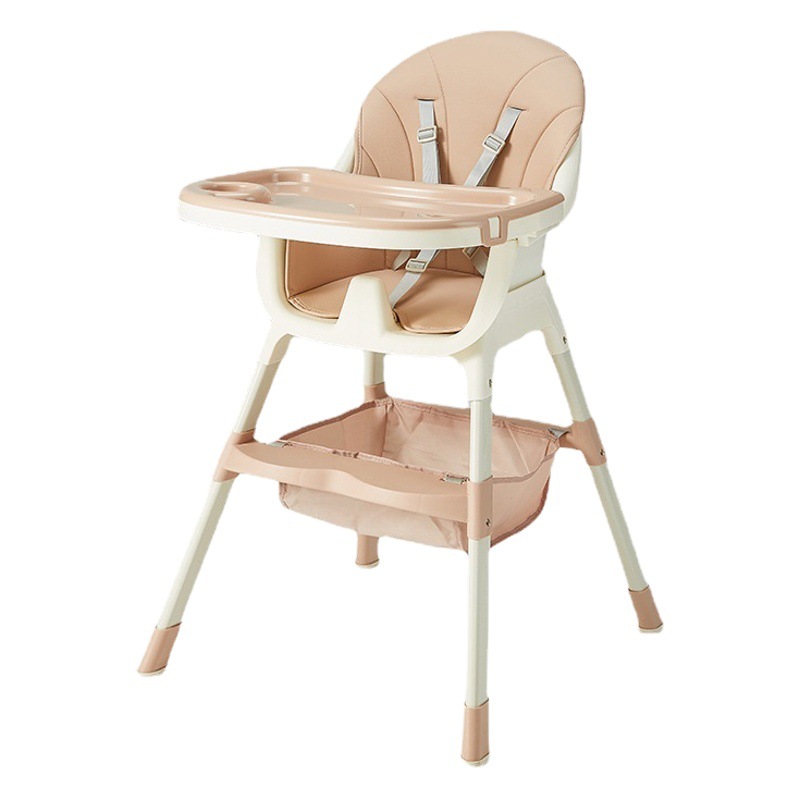 Nordic Style Dining Chair Casual Baby Home Dining Chair Hotel Chair Imitation Wood Grain Cushion Baby Dining Chair Children Folding