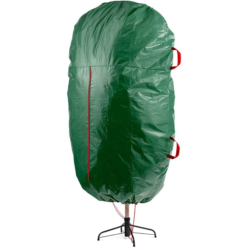 Cross-border Christmas tree cover Christmas storage bag Christmas upright tree storage bag tear-proof polyethylene waterproof and dustproof