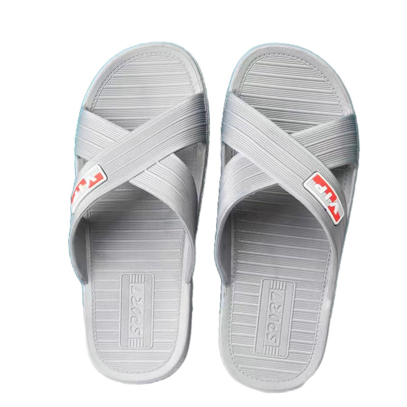 Picture of Extra Large Size Slippers Summer Men's Waterproof Non-Slip Bathroom Slippers Outer Wear Wear-Resistant Pvc Plastic Slippers Wholesale