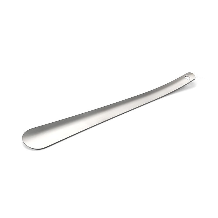 Picture of Directly Supplied by the Manufacturer, Metal Stainless Steel Shoehorn, Thickened Shoehorn, Extended Shoe Lifter, Shoe Wearing Tool, 30cm Long, Extra-Long