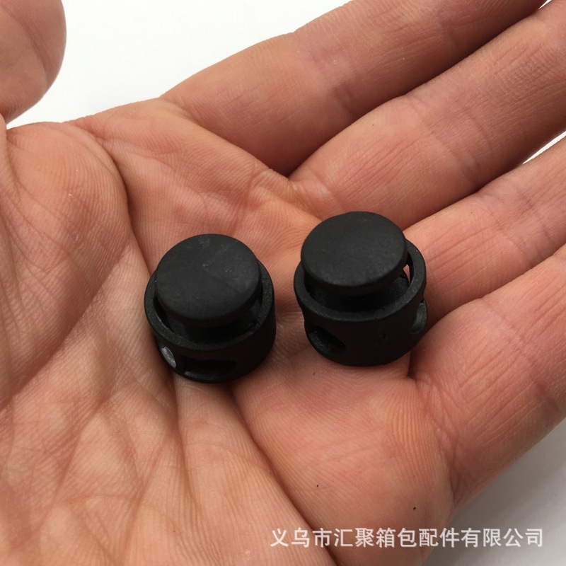 Picture of Lazy-free round double-hole shoelace buckle pig nose bread adjustable buckle shoelace buckle spring buckle