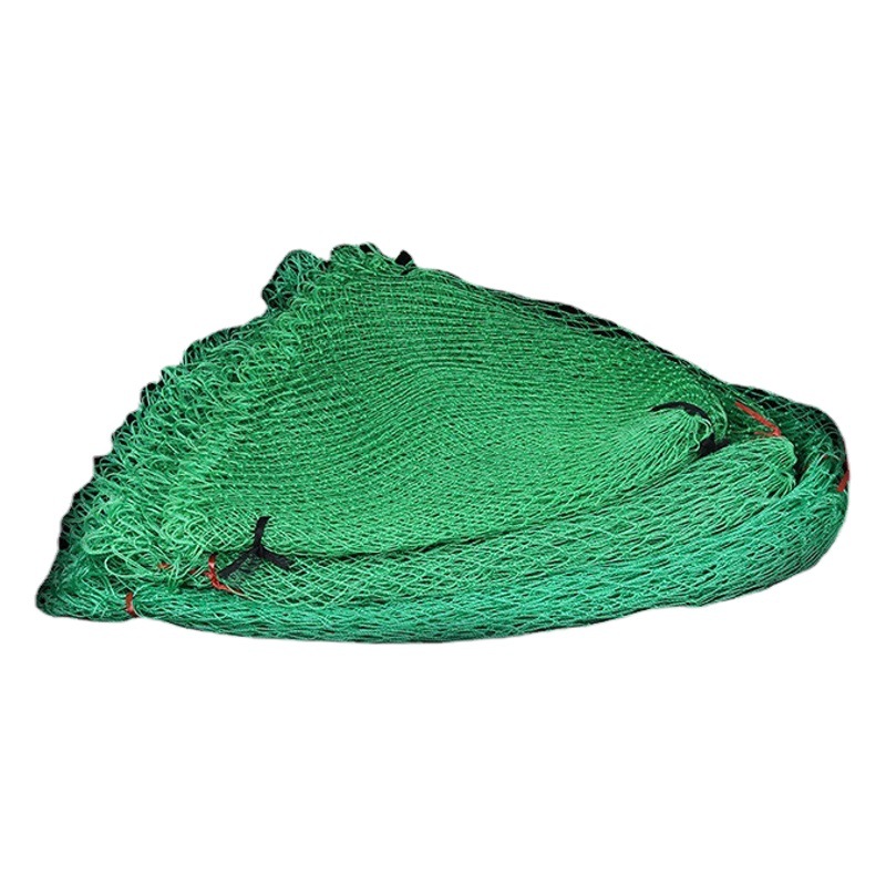 Factory wholesale bold cyan wire copy net head woven copy net head Sturgeon black fish copy net net pocket fishing net