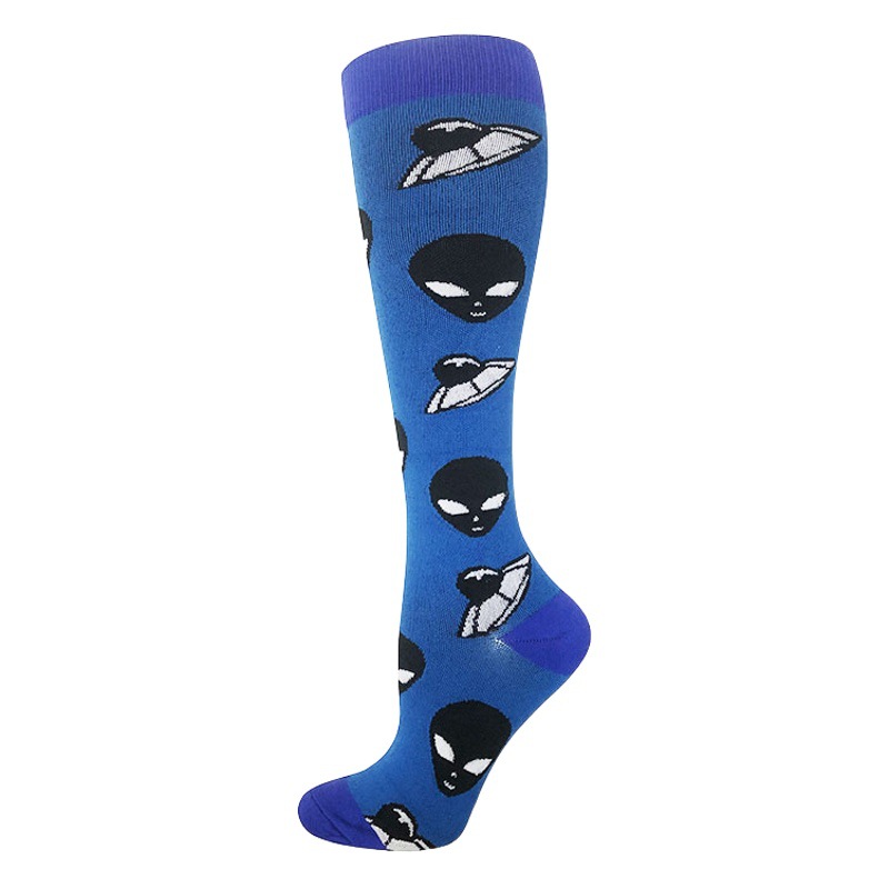 Compression Socks Outdoor Cycling Compression Socks Elastic Socks Sports Socks Mid-Calf Socks Sports Compression Socks