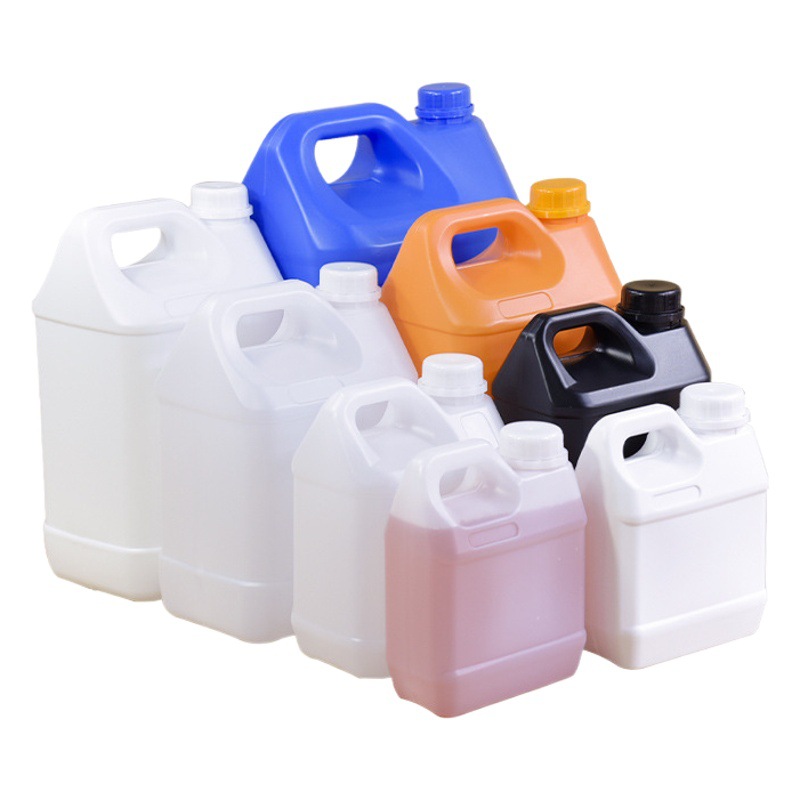 Thickened plastic barrel oil pot small wine barrel food grade square oil barrel 2.5L chemical 5L kg sealed packaging barrel