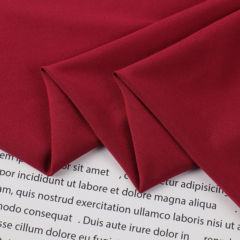 Source manufacturer 100D170g single grinding milk silk fabric high elasticity all-round elastic yoga base underwear fabric digital