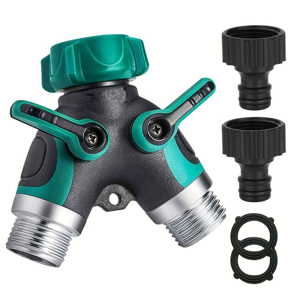 Amazon's Best-Selling Zinc Alloy Garden Ball Valve Garden Ball Valve Water Pipe Diverter Y Valve One-To-Two Joint