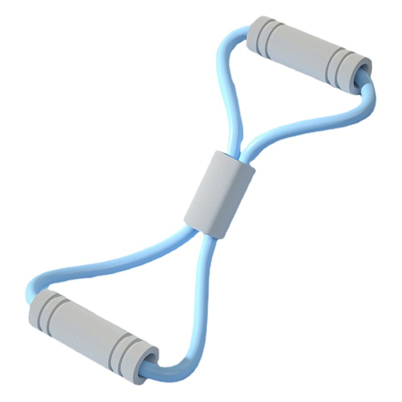 8-character tensile device home fitness elastic belt yoga equipment women's practice open shoulder beautiful back stretcher thin back rope