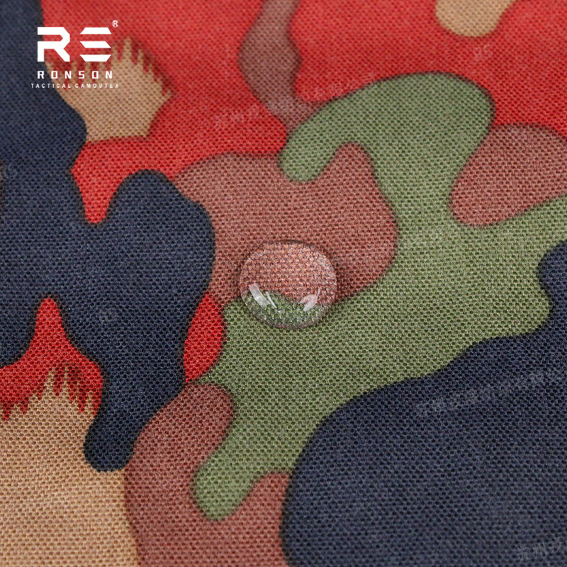 Picture of Taz83 Swiss Bloody Camouflage 500D Nylon X-Pac Composite Diamond Plaid Fabric Waterproof Outdoor Lightweight