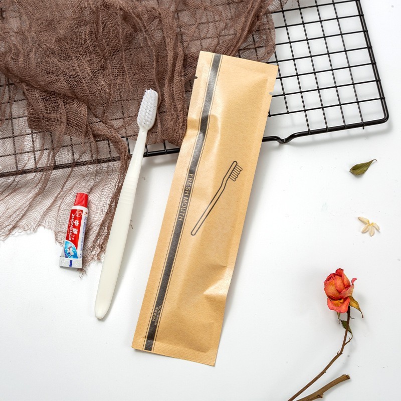 Picture of Hotel Special Hotel Toiletries Set Comb Disposable Toothbrush with Toothpaste Soft Hair Homestay Wholesale Customization