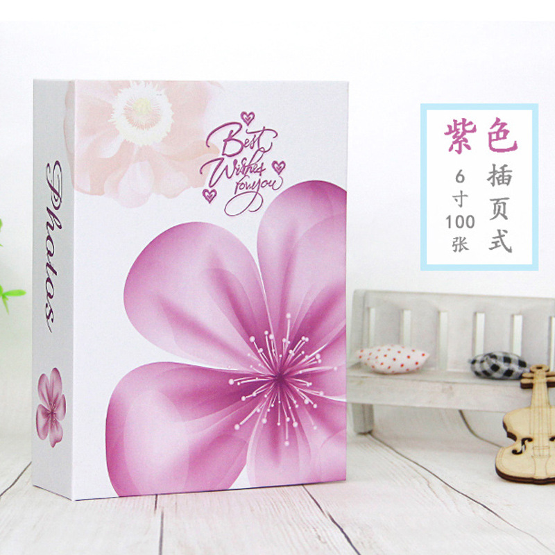 Picture of Photo album this album insert 4D large 6 inch photo plastic Korean creative children Baby souvenir book wholesale promotion