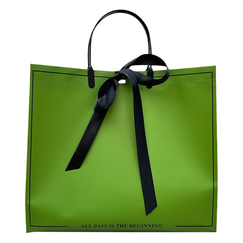 High-grade pvc portable plastic bag Dragon Boat Festival gift bag duty-free shop clothing bag Alibaba shopping bag wholesale