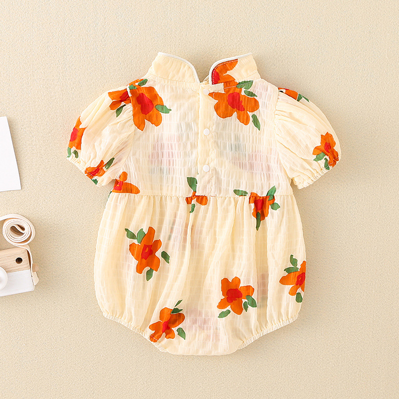 Picture of New Starting Point Clothing, Baby Clothes, Summer Clothes, Baby Girl Thin Jumpsuit, Princess Full Moon Summer Clothes