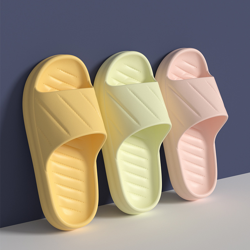 Picture of Sandals and slippers women's indoor home summer non-slip bathroom bath soft bottom eva slippers men's excrement feeling hotel wholesale
