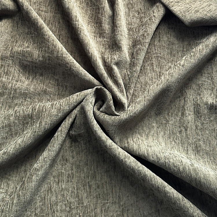 Picture of Stretch Neon Fleece Fabric Fine Chenille Fabric Coat suit Pants New Chinese Style National Style Clothing Cloth Sofa