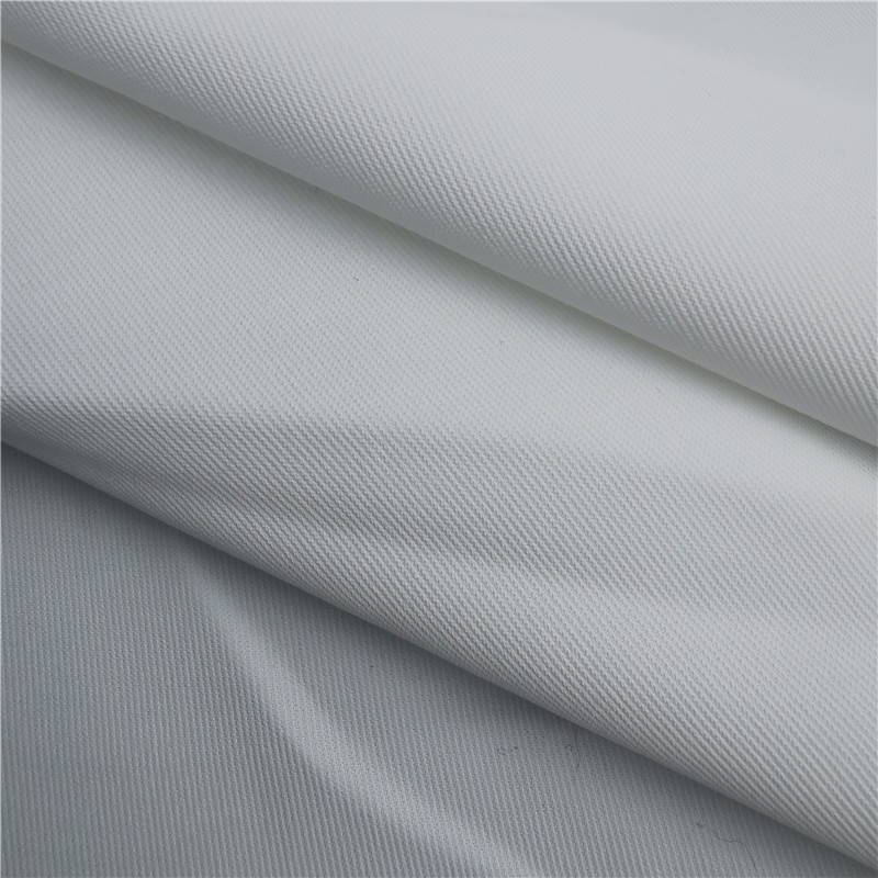 80dSph Matt twill fabric factory wholesale white spot fashion fabric drape feel not light