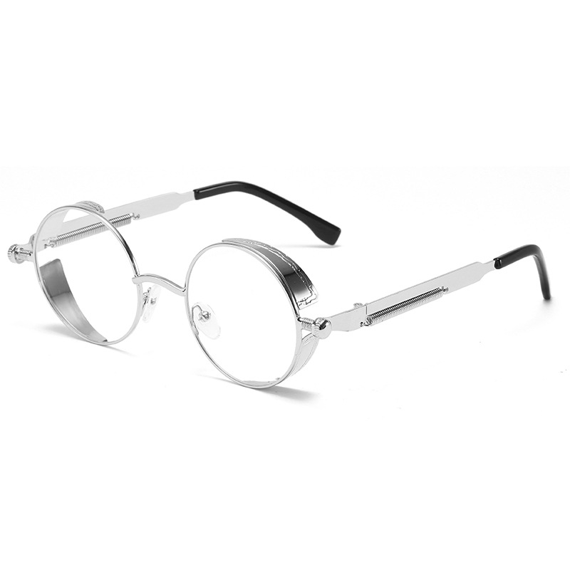 Picture of Steampunk Glasses New Fashion Round Sunglasses European and American Retro Glasses Trendyy Sunglasses for Men and Women