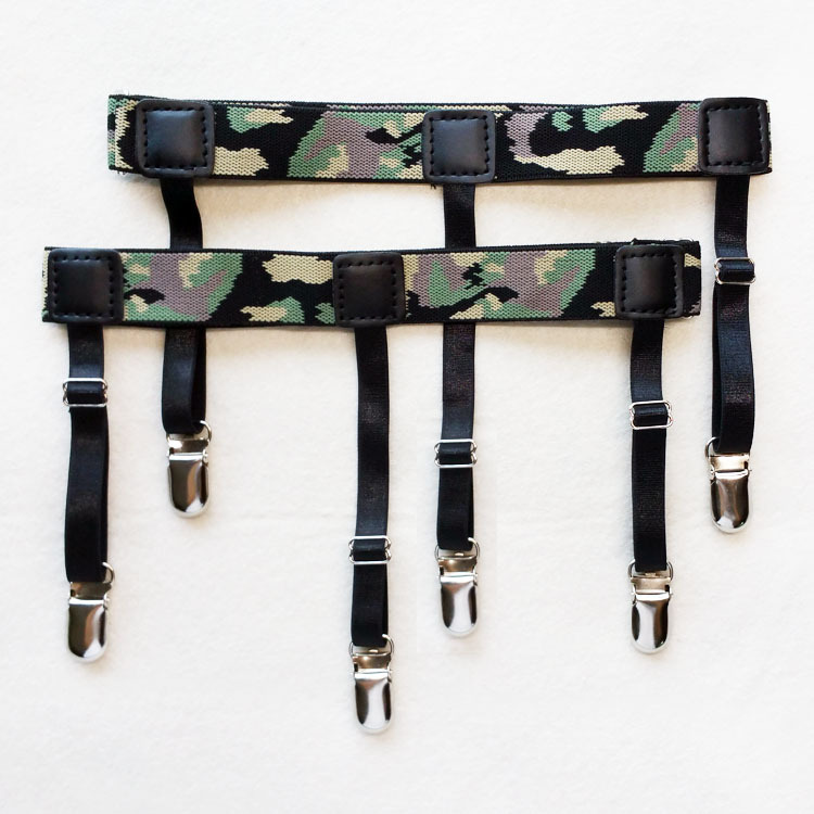 Picture of Cross-border source Amazon WISH unisex shirt non-slip anti-wrinkle Garter clip thigh ring garter belt