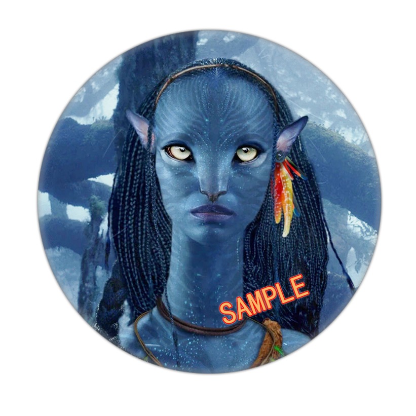 Picture of New Avatar 2 Movie Surrounding Badge Yum Tinplate Brooch 1-36