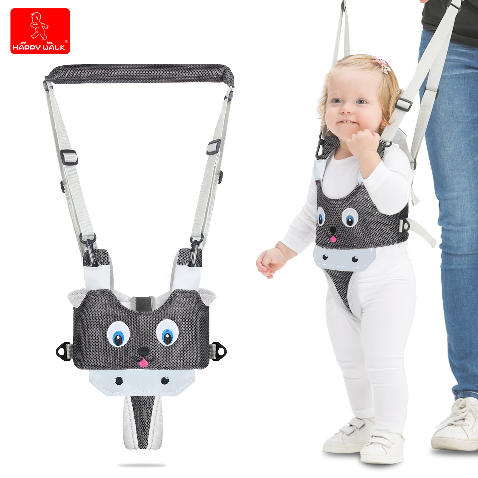 Picture of Baby Toddler Belt Infant Learning to Walk Multifunctional Mesh Breathable Anti-Leg Child Learning Belt Maternal and Infant Supplies