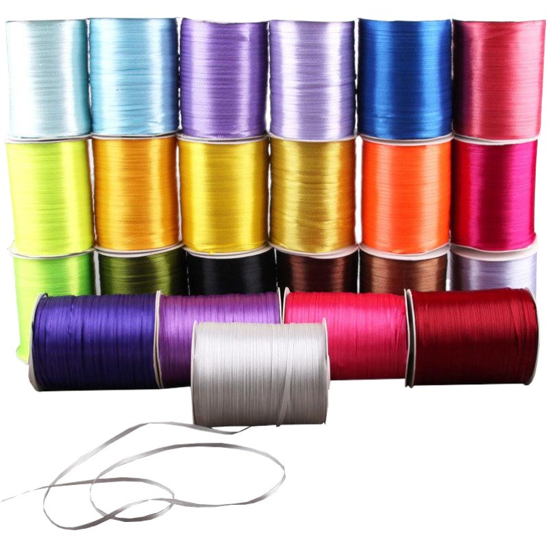 0.3cm cm 3mm wide thin ribbon satin ribbon ribbon ribbon bookmark rope narrow gold silver balloon packaging