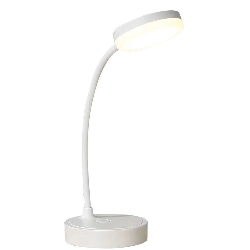 Student eye protection table lamp LED rechargeable plug-in college student dormitory night light children learning reading lamp bedside lamp