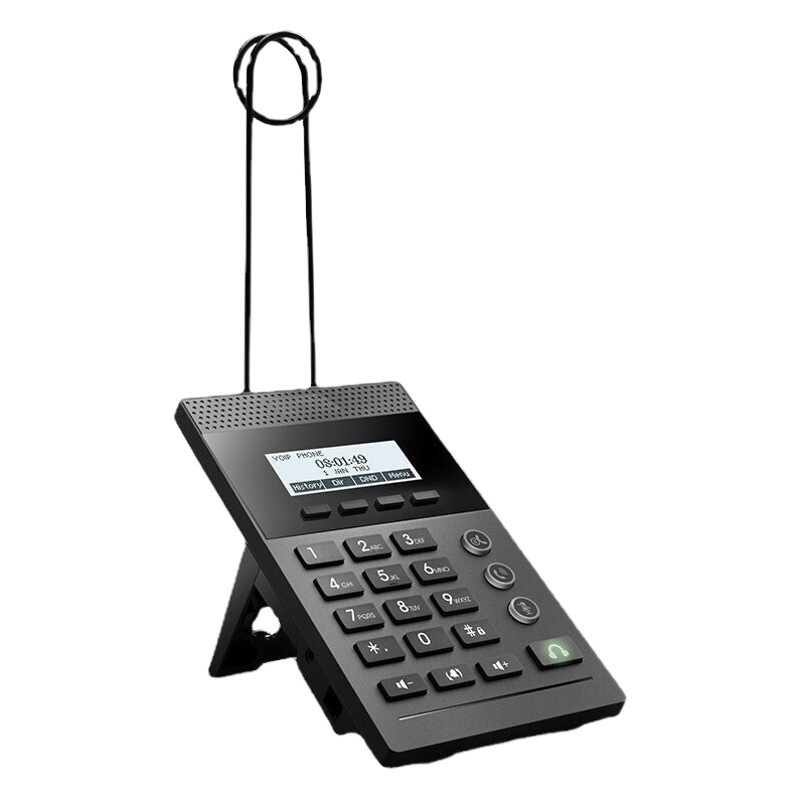 Yijiatong IP105 SIP network language telephone customer service headset VOIP operator recording headset landline