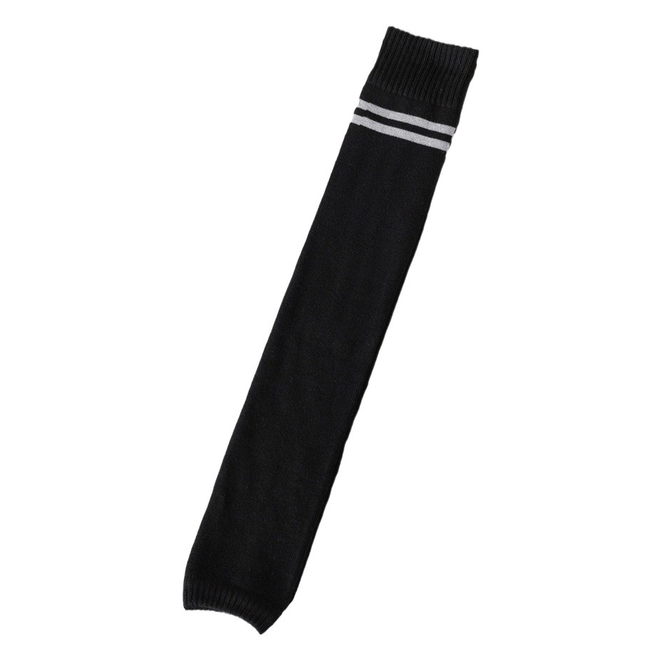 Women's knitted jk socks long calf socks autumn and winter warm pile socks brushed leg cover thickened Terry knee pads
