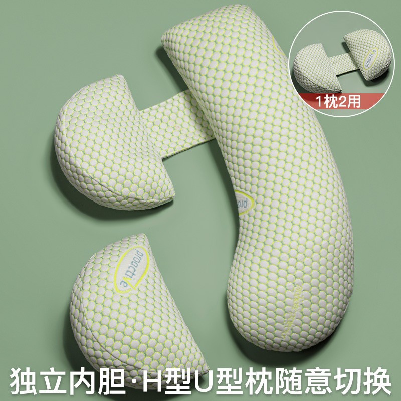 Picture of Cross-border Pregnant Women's Pillow Waist Protection Side Sleeping Side Sleeping Pillow Breast-feeding Pillow Abdominal Cushion Multifunctional Removable and Washable Sleeping Artifact
