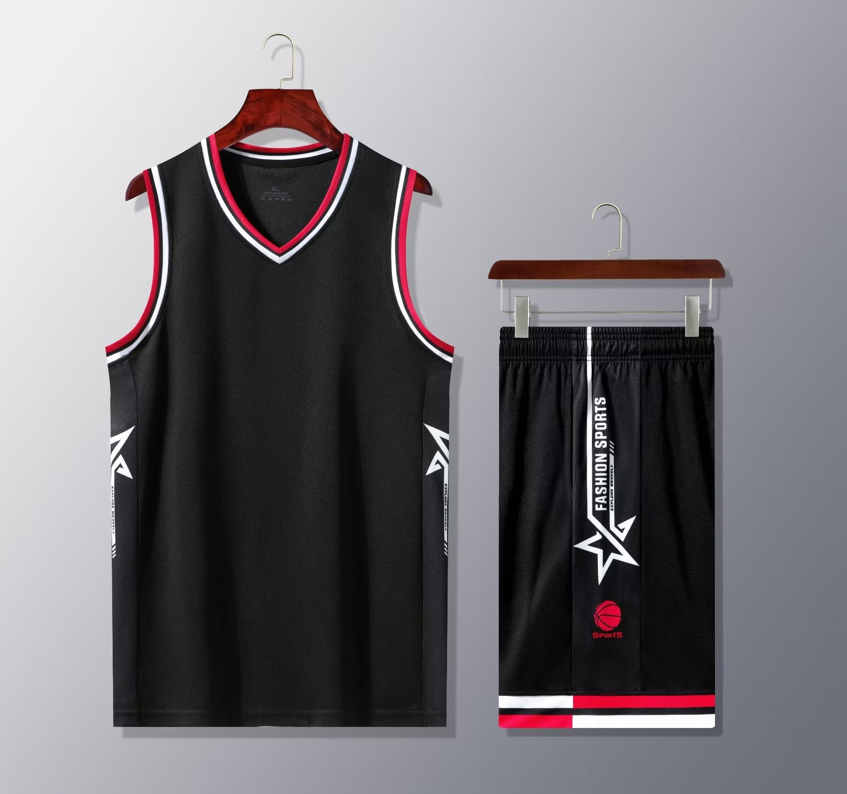 2023 New Basketball Suit Summer Children's Adult Same Competition Training Team Uniform Breathable Sweat Absorbing Sports Jersey