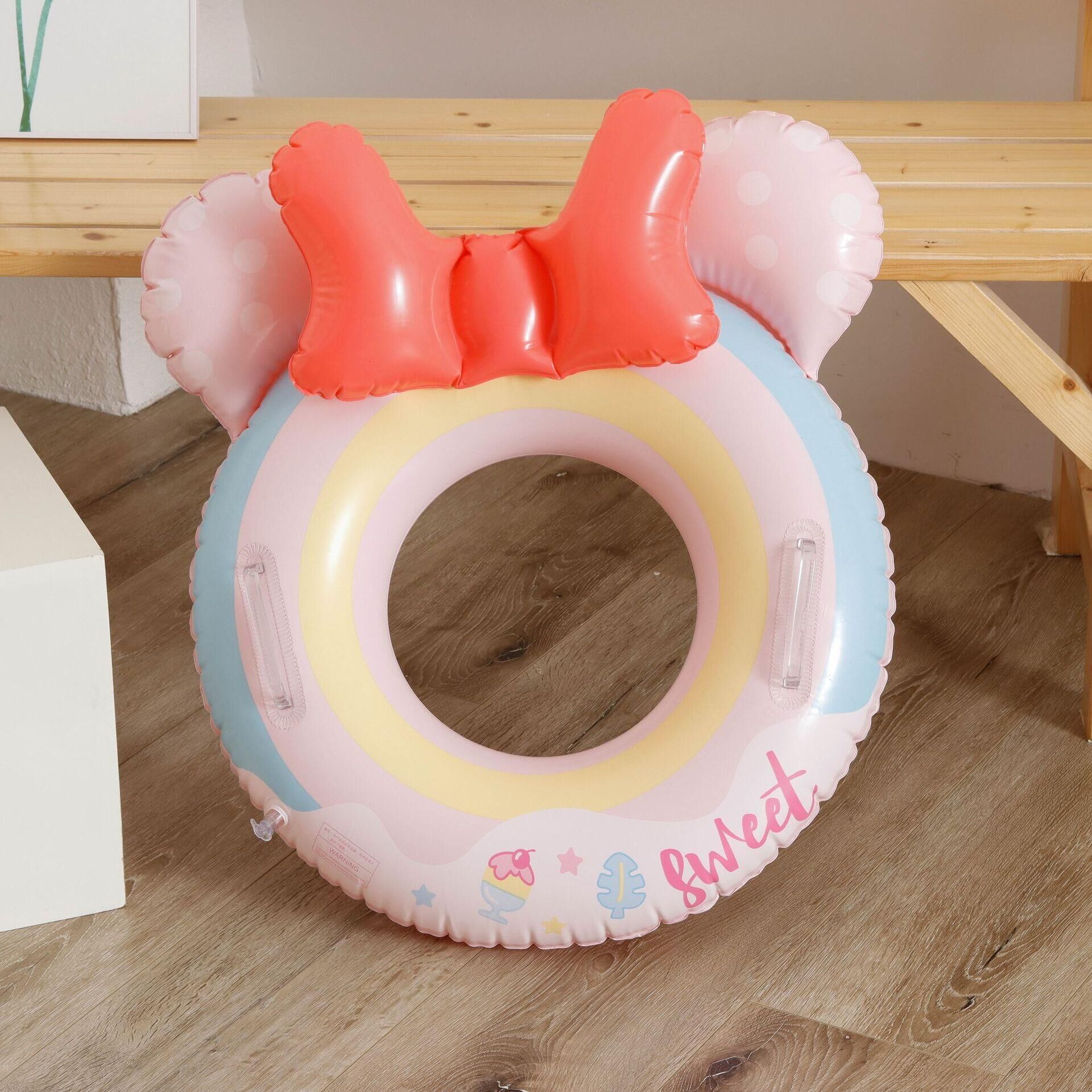 Picture of Children's swimming ring armpit ring seat ring 1-6 years old children's aircraft steering wheel inflatable Mount baby 2 boys and girls