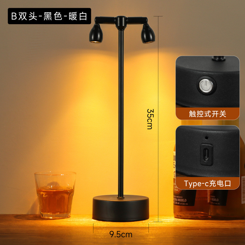 Picture of Recharged, bar, table lights, outdoor restaurant ambient lights, night lights, clear bars, night market spotlights, stall atmosphere lights, table lights