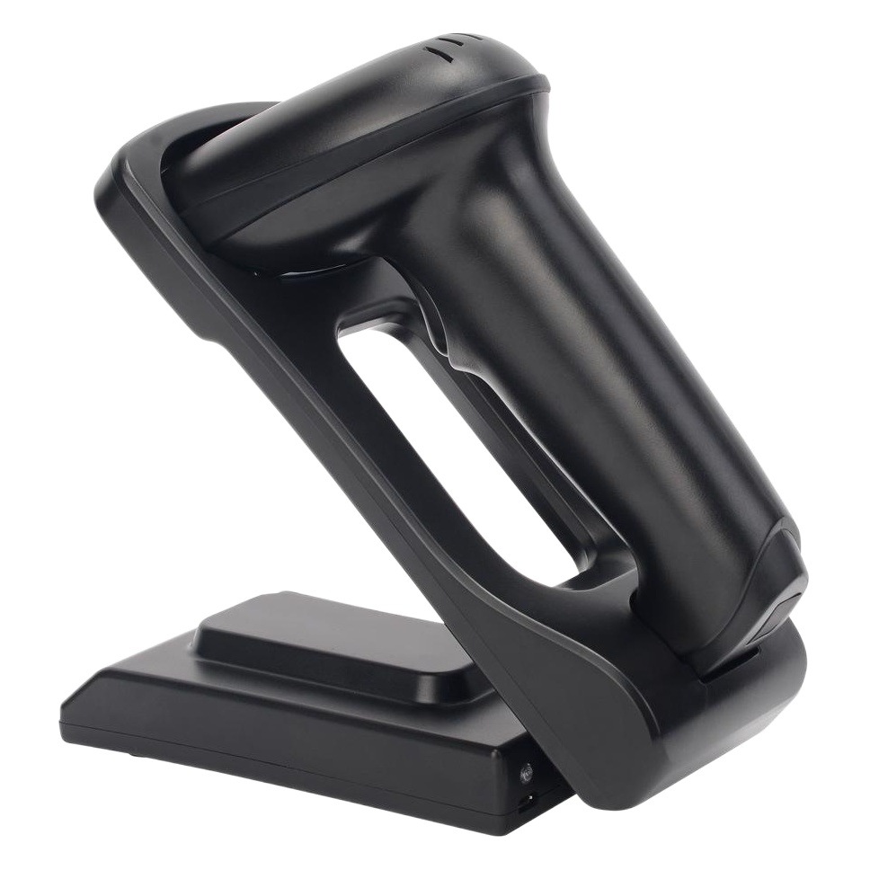 Wireless One-Dimensional Code Qr Code Scanner Express Order Barcode Scanner Scanner with Base Scanner Supermarket