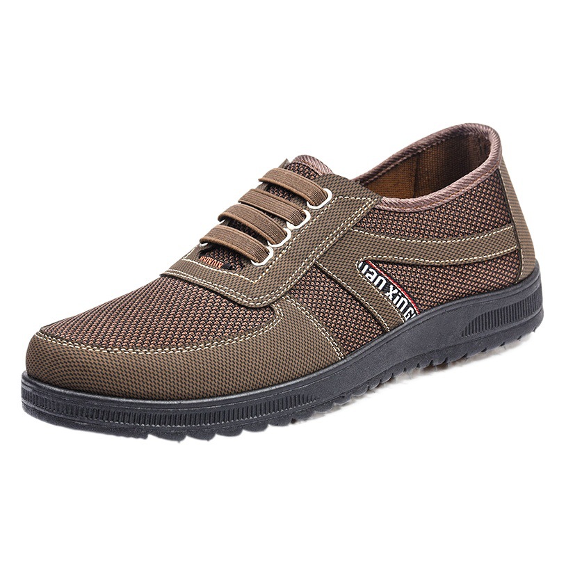 Shoes for Men 2025 New Export Men's Shoes Soft Sole Dad Shoes Men's Casual Shoes Breathable Old Beijing Cloth Shoes for Men