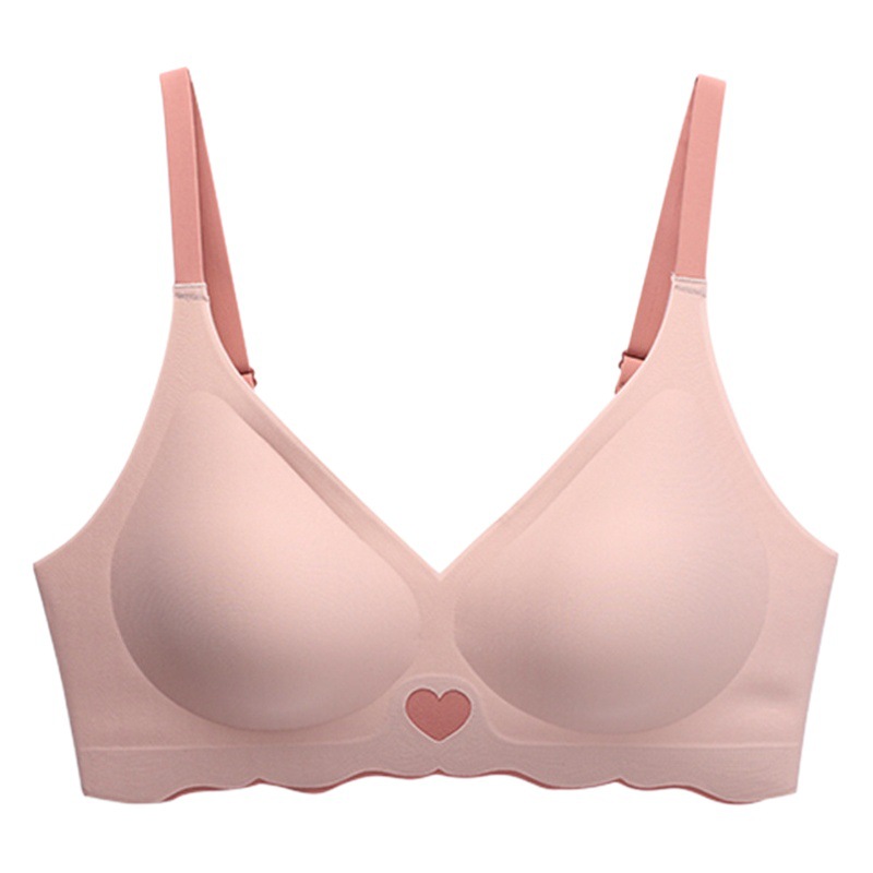 Love underwear women's summer lightweight seamless small chest push up breast collection girl sports wireless bra age reducing