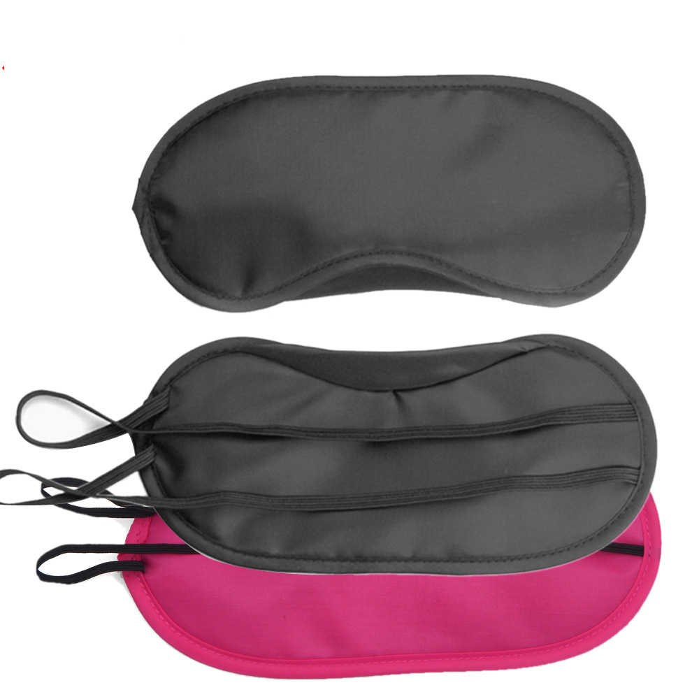 Picture of Shading breathable eye mask polyester eye mask tile packaging expansion training activity sleep eye mask gift wholesale