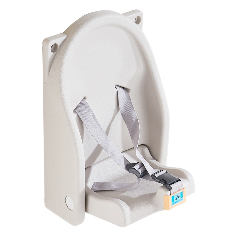 Morton Mother and Baby Room Multifunctional Nursing Table, Third Bathroom Diaper Changing Table, Wall-Mounted Safety Seat, Foldable