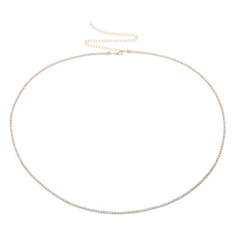 European and American Cross-border Jewelry Summer Hot Bikini Rhinestone Gold Grab Chain Waist Chain Sexy Body Chain