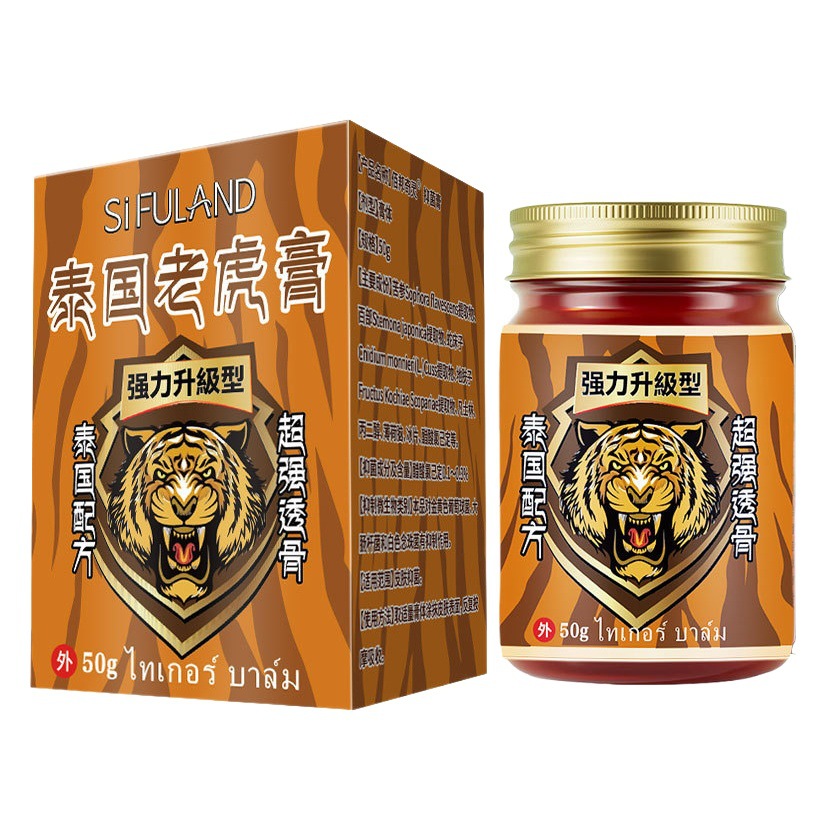 Thai Tiger Cream for Neck, Shoulder, Waist and Leg Joint Discomfort, Pain Relief Cream, Soothing and Activating Massage, Bone-Penetrating Cream, Factory Direct Sale