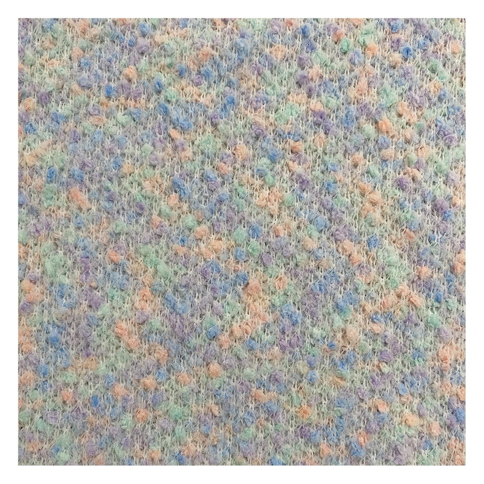 Hydrangea Thick Needle Fabric Pullover Fabric 2024 New Autumn and Winter Fabric Yarn Spun Small Fragrant Style Fabric